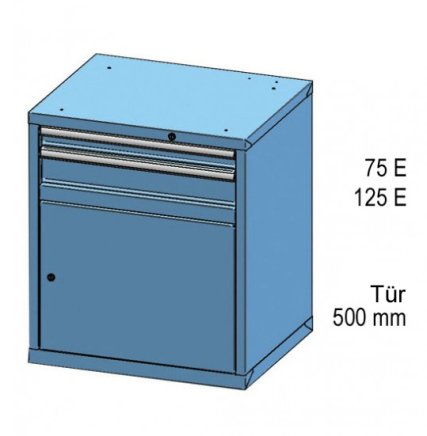 Schubladenschrank ZD 84-2 - 2