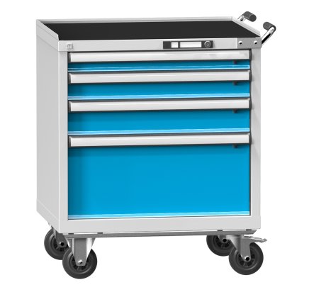 Werkstatt-Schubladenschrank, fahrbar ZDM 69-1 - 1