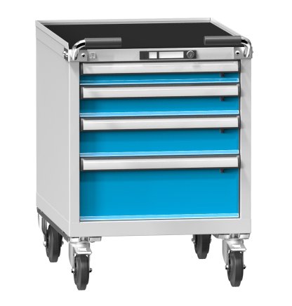 Werkstatt-Schubladenschrank, fahrbar ZEM 59-2 - 1