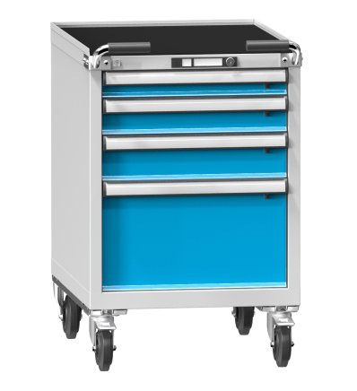 Werkstatt-Schubladenschrank, fahrbar ZEM 69-1 - 1