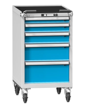 Werkstatt-Schubladenschrank, fahrbar ZEM 84-1 - 1