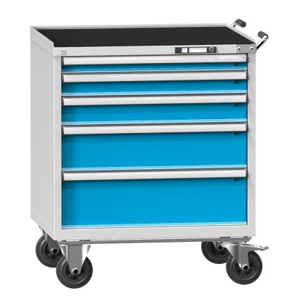 Werkstatt-Schubladenschrank, fahrbar ZKM 84-1 - 1
