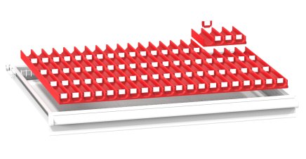 Schubladen-Einteilungsset  ZK 45 x 36D - 1