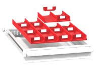 Schubladen-Einteilungsset  ZL 19 x 27D - 1
