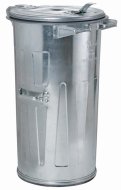 Mülltonne aus verzinktem Stahlblech 1008