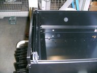 Wannenboden für Aktenschrank + 2x Teiler Bisley Contract, Format FLS - 2