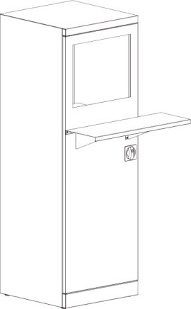 Computer - Schrank SmK 2 - 2
