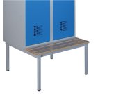 Untergebaute Sitzbank mit Niveauausgleichsfüßen P321 W - 2