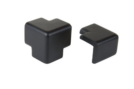 Schutzecken, schwarz - 1