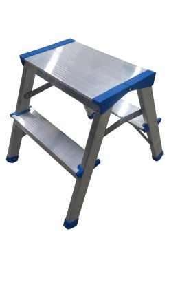 Stufenstehleiter DR(150)ALDD-2, beidseitig begehbar (7 Modelle) - 1