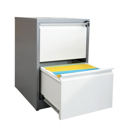 Hängeregistraturschrank HD, 2 Schubläden, Format DIN A4 - 1
