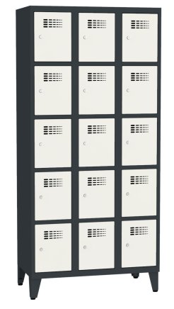 Schließfachschrank Sus 335 W, Breite 900 mm - 6