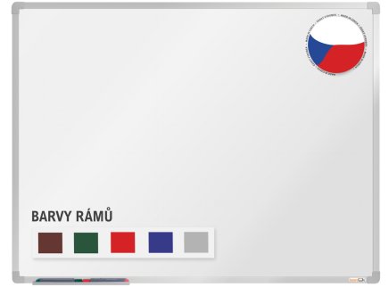 Weiße Emailtafel, magnetisch  (6 Modelle) - 1
