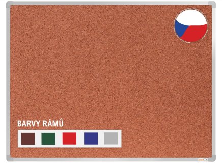 Kork-Pinnwand 1200 x 900 mm - 1
