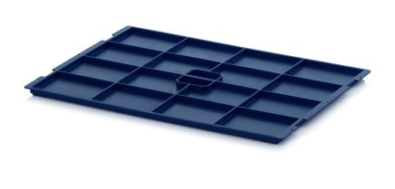 Deckel für R-KLT Behälter 600 x 400 mm,  R-KLT-D 65 - 1