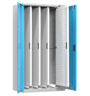 Vertikale Schränke mit ausziehbaren Lochplatten VSP2