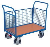 Dreiwandwagen mit Drahtvergitterung  sw-500.301, sw-600.301, sw-700.301, sw-800.301 (4 Modelle)