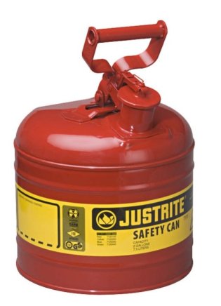 Selbstschließender Sicherheitsbehälter für brennbare Stoffe, 7,5 Liter Volumen - 1