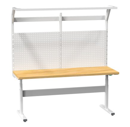 Elektrisch einstellbarer Tisch ERGO mit Aufbau (2 Modelle) - 1