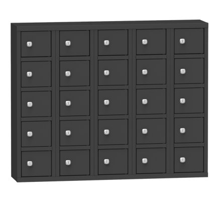 Schließfachschrank 25 Fächer - 3