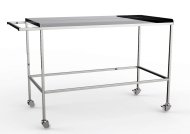 Edelstahl-Instrumententisch, fahrbar STLK