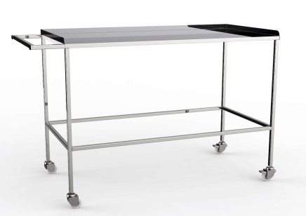 Edelstahl-Instrumententisch, fahrbar STLK - 1