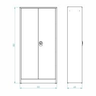 Raumpflegeschrank C39745 - 2