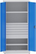 Werkstattschrank mit Schubladen und Fachboden - 1