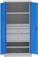 Werkstattschrank mit Schubladen und Fachboden - 2