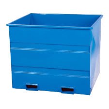 Container mit Anbau für drehbarer Gabel 4002 - 1300 l - 1