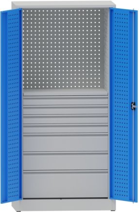 Werkstattschrank mit Schubladen - 1
