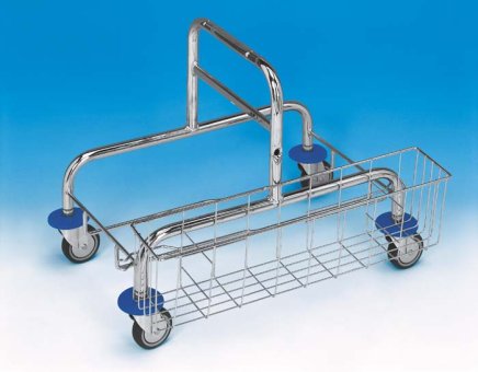 Drahtgitterkorb Maxi - Zubehör für Reinigungswagen 21001C - 1