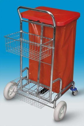 Drahtgitterkorb - Zubehör für Reinigungswagen - 1