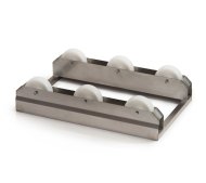 Rolluntersatz für Behälter aus Edelstahl - 2