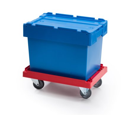 Rolluntersatz für Behälter HL - 2 Lenkrollen - 7