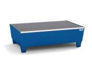 Auffangwanne mit Rost classic-line, mit Füßen, für 2 Fässer - 3