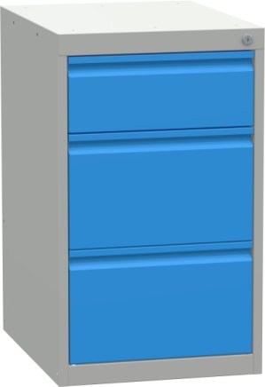 Werkbank-Unterschrank, 3x Schublade - 1