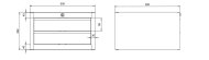 Hänge-Schubladenschrank DUK_02_A - 6