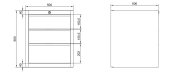 Hänge-Schubladenschrank DUK_03_A - 6