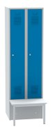 Garderobenschrank mit vorgebauter Sitzbank SALP32_A - 3