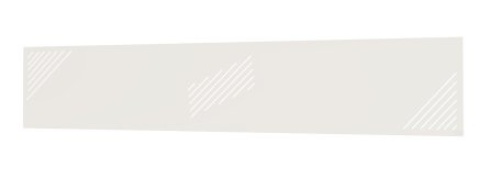 Knieraumblende für Bürotische Stb Comfort der Breite 1800 mm - 1