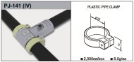 Fixierklemme PJ-141, Kunststoff