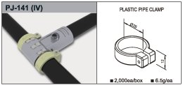 Fixierklemme PJ-141, Kunststoff