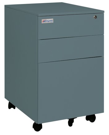 Büro-Rollcontainer HDT-03C, 3 Schubläden - 4