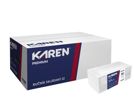 Papierhandtücher KAREN  ZZ 3000  Premium E x 150 St. - 1