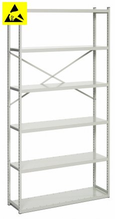 ESD-Fachbodenregal Treston, 2000 x 1024 x 600 mm - 1