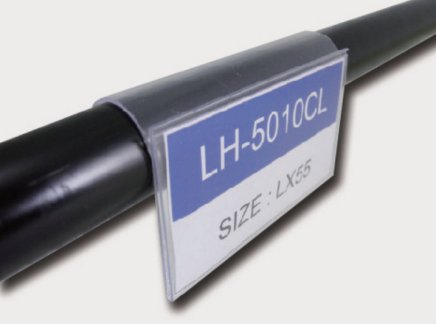 Etikettenhalter LH-5015CL, 150 x 55 mm - 1