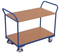 Tischwagen mit 2 Ladeflächen, sw-500.502