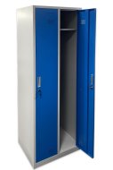 Garderobenrschrank zweiteilig mit Drehriegelverschluss - 3