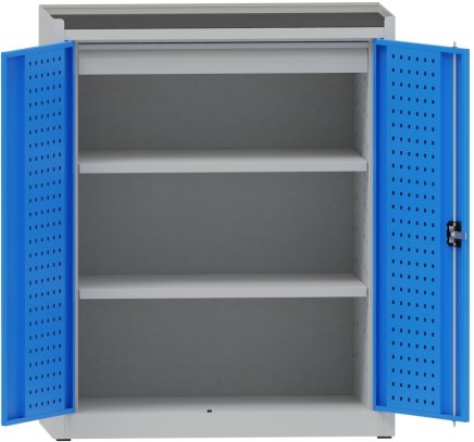 Werkstattschrank mit Schublade und Fachböden - 1